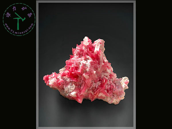 薔薇輝石+水晶，秘魯，10x9x5.5cm